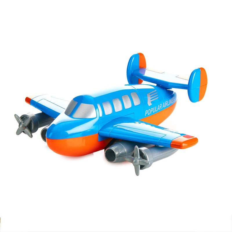 Popular Playthings Magnetic Build-a-Plane Magnetic Toy Play Set, 12 Pieces, Colors May Vary,White - Image 5